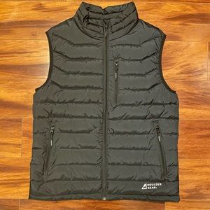 Boulder Gear Vintage Black Puff Vest